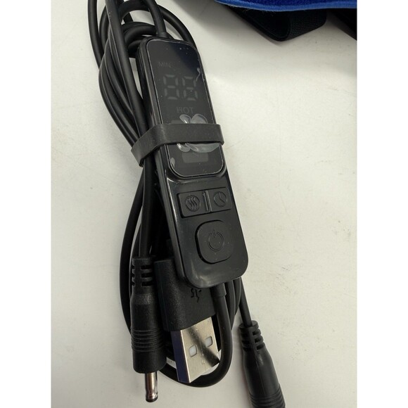 Heated Eye Mask Dry Heat Compress w Flaxseed Warm Temperature Timer Control - Picture 11 of 12